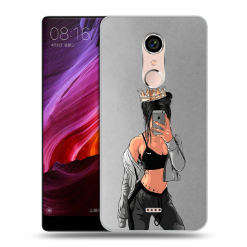 Силиконовый чехол на BQ Strike Selfie Max с принтом Женские принты Силиконовый чехол на BQ Strike Selfie Max с принтом Женские принты