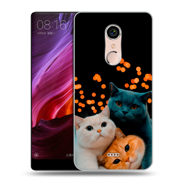 Силиконовый чехол на BQ Strike Selfie Max с принтом Кошки Силиконовый чехол на BQ Strike Selfie Max с принтом Кошки