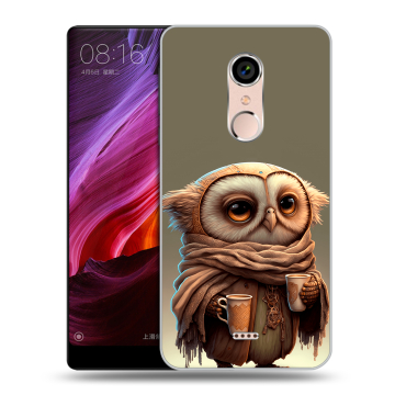 Силиконовый чехол на BQ Strike Selfie Max с принтом Сова Силиконовый чехол на BQ Strike Selfie Max с принтом Сова