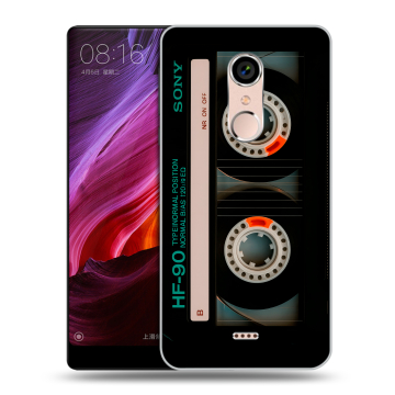 Силиконовый чехол на BQ Strike Selfie Max с принтом Кассета Силиконовый чехол на BQ Strike Selfie Max с принтом Кассета