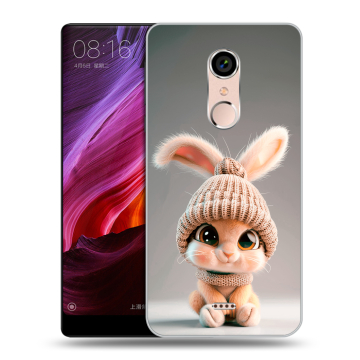 Силиконовый чехол на BQ Strike Selfie Max с принтом Кролик