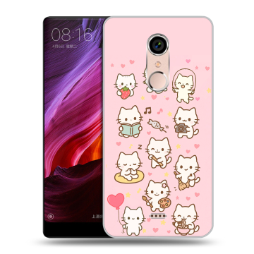 Силиконовый чехол на BQ Strike Selfie Max с принтом Hello Kitty Хелоу Кити