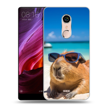Силиконовый чехол на BQ Strike Selfie Max с принтом Капибара Силиконовый чехол на BQ Strike Selfie Max с принтом Капибара