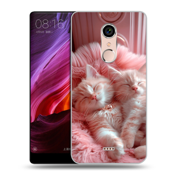 Силиконовый чехол на BQ Strike Selfie Max с принтом котята котики