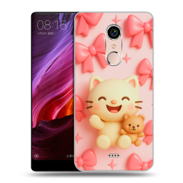 Силиконовый чехол на BQ Strike Selfie Max с принтом для девочек