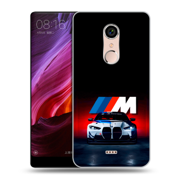 Силиконовый чехол на BQ Strike Selfie Max с принтом БМВ BMW