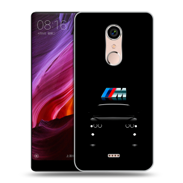 Силиконовый чехол на BQ Strike Selfie Max с принтом БМВ BMW
