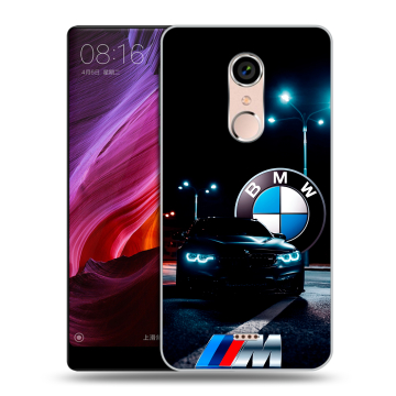 Силиконовый чехол на BQ Strike Selfie Max с принтом БМВ BMW