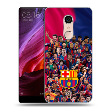 Силиконовый чехол на BQ Strike Selfie Max с принтом Барселона Barcelona