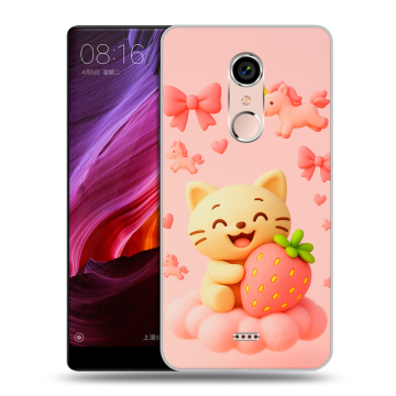 Силиконовый чехол на BQ Strike Selfie Max с принтом для девочек