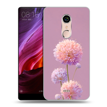 Силиконовый чехол на BQ Strike Selfie Max с принтом Цветы Силиконовый чехол на BQ Strike Selfie Max с принтом Цветы