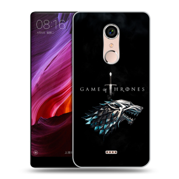 Силиконовый чехол на BQ Strike Selfie Max с принтом Игра Престолов Game Thrones