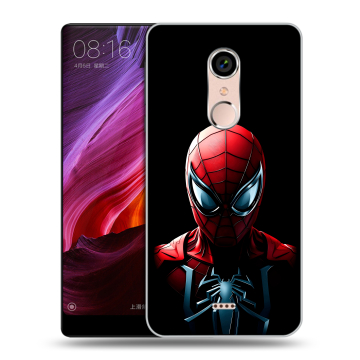 Силиконовый чехол на BQ Strike Selfie Max с принтом Spiderman Человек паук Силиконовый чехол на BQ Strike Selfie Max с принтом Spiderman Человек паук