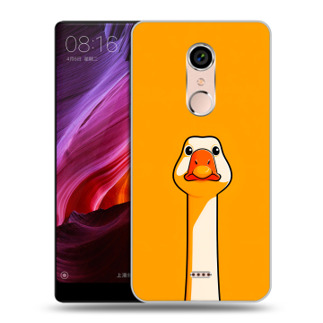 Силиконовый чехол на BQ Strike Selfie Max с принтом Смешная утка Силиконовый чехол на BQ Strike Selfie Max с принтом Смешная утка