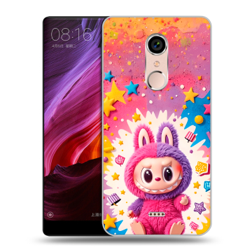 Силиконовый чехол на BQ Strike Selfie Max с принтом Labubu Лабубу