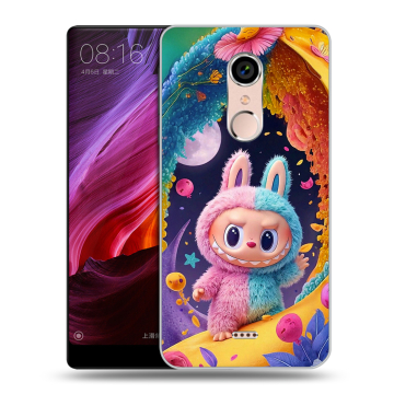 Силиконовый чехол на BQ Strike Selfie Max с принтом Labubu Лабубу