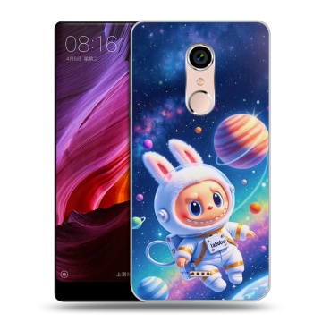 Силиконовый чехол на BQ Strike Selfie Max с принтом Labubu Лабубу