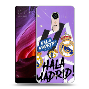 Силиконовый чехол на BQ Strike Selfie Max с принтом Real Madrid Реал Мадрид