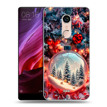 Силиконовый чехол на BQ Strike Selfie Max с принтом Новый год Силиконовый чехол на BQ Strike Selfie Max с принтом Новый год