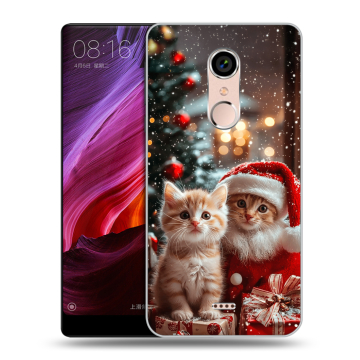 Силиконовый чехол на BQ Strike Selfie Max с принтом Новый год Силиконовый чехол на BQ Strike Selfie Max с принтом Новый год
