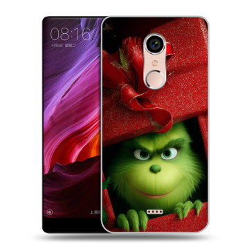 Силиконовый чехол на BQ Strike Selfie Max с принтом Новый год Силиконовый чехол на BQ Strike Selfie Max с принтом Новый год