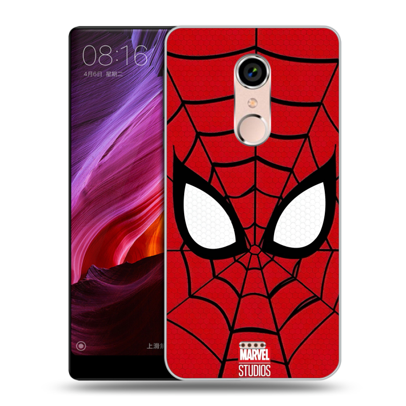 Силиконовый чехол на BQ Strike Selfie Max с принтом человек паук spiderman Силиконовый чехол на BQ Strike Selfie Max с принтом человек паук spiderman