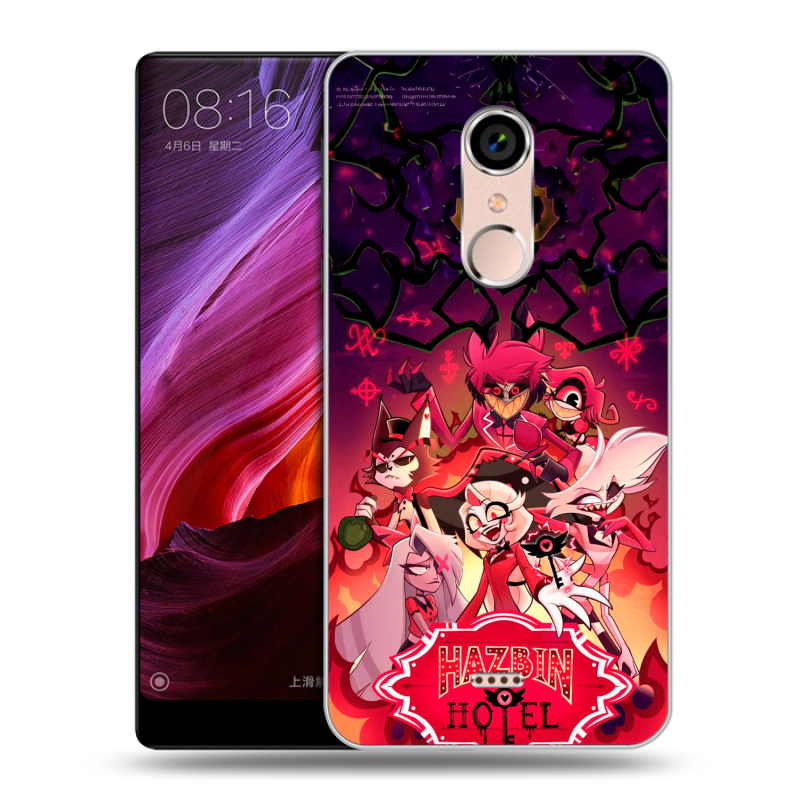 Силиконовый чехол на BQ Strike Selfie Max с принтом Hazbin Hotel Отель Хазбин Силиконовый чехол на BQ Strike Selfie Max с принтом Hazbin Hotel Отель Хазбин