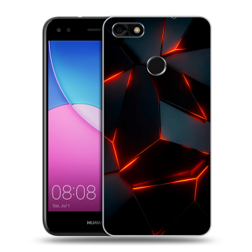 Силиконовый чехол на Huawei Nova Lite (2017) с принтом Яркие абстракции Силиконовый чехол на Huawei Nova Lite (2017) с принтом Яркие абстракции