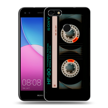 Силиконовый чехол на Huawei Nova Lite (2017) с принтом Кассета Силиконовый чехол на Huawei Nova Lite (2017) с принтом Кассета