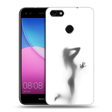 Силиконовый чехол на Huawei Nova Lite (2017) с принтом Силуэт