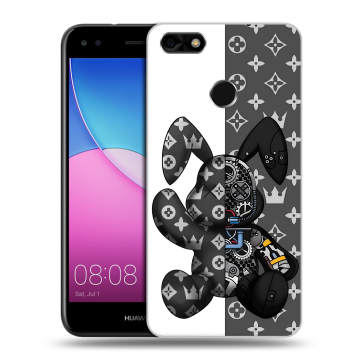 Силиконовый чехол на Huawei Nova Lite (2017) с принтом Луи робот Силиконовый чехол на Huawei Nova Lite (2017) с принтом Луи робот