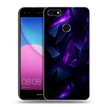 Силиконовый чехол на Huawei Nova Lite (2017) с принтом Абстракиция
