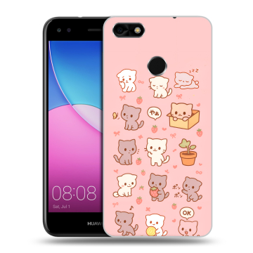 Силиконовый чехол на Huawei Nova Lite (2017) с принтом Hello Kitty Хелоу Кити Силиконовый чехол на Huawei Nova Lite (2017) с принтом Hello Kitty Хелоу Кити