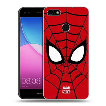 Силиконовый чехол на Huawei Nova Lite (2017) с принтом человек паук spiderman