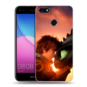 Силиконовый чехол на Huawei Nova Lite (2017) с принтом Как приручить дракона Силиконовый чехол на Huawei Nova Lite (2017) с принтом Как приручить дракона