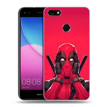 Силиконовый чехол на Huawei Nova Lite (2017) с принтом Дедпул Deadpool Силиконовый чехол на Huawei Nova Lite (2017) с принтом Дедпул Deadpool