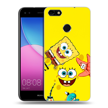 Силиконовый чехол на Huawei Nova Lite (2017) с принтом Спанч боб Спанчбоб Силиконовый чехол на Huawei Nova Lite (2017) с принтом Спанч боб Спанчбоб