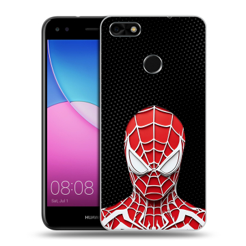 Силиконовый чехол на Huawei Nova Lite (2017) с принтом человек паук spiderman Силиконовый чехол на Huawei Nova Lite (2017) с принтом человек паук spiderman