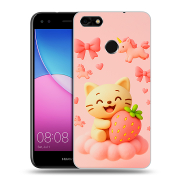 Силиконовый чехол на Huawei Nova Lite (2017) с принтом для девочек