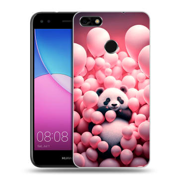 Силиконовый чехол на Huawei Nova Lite (2017) с принтом Панда Силиконовый чехол на Huawei Nova Lite (2017) с принтом Панда