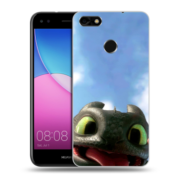 Силиконовый чехол на Huawei Nova Lite (2017) с принтом Как приручить дракона