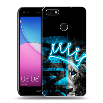 Силиконовый чехол на Huawei Nova Lite (2017) с принтом Король лев