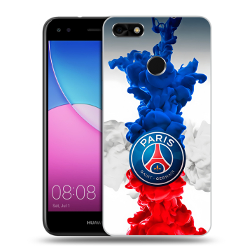 Силиконовый чехол на Huawei Nova Lite (2017) с принтом PSG ПСЖ