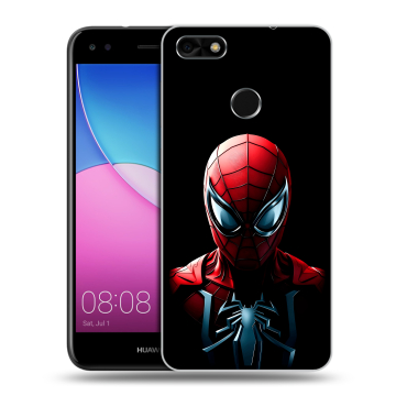 Силиконовый чехол на Huawei Nova Lite (2017) с принтом Spiderman Человек паук