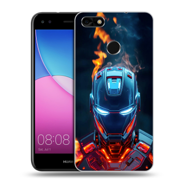 Силиконовый чехол на Huawei Nova Lite (2017) с принтом IronMan Железный человек Силиконовый чехол на Huawei Nova Lite (2017) с принтом IronMan Железный человек