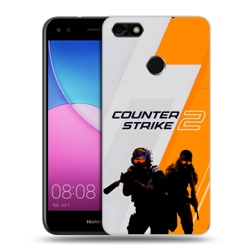 Силиконовый чехол на Huawei Nova Lite (2017) с принтом Counter Strike