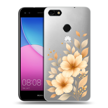 Силиконовый чехол на Huawei Nova Lite (2017) с принтом для девушки