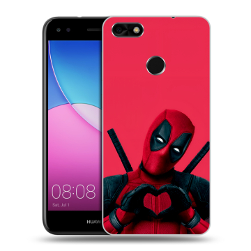 Силиконовый чехол на Huawei Nova Lite (2017) с принтом Дедпул Deadpool Силиконовый чехол на Huawei Nova Lite (2017) с принтом Дедпул Deadpool