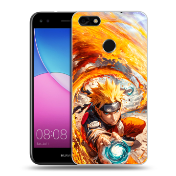 Силиконовый чехол на Huawei Nova Lite (2017) с принтом Аниме Наруто Naruto