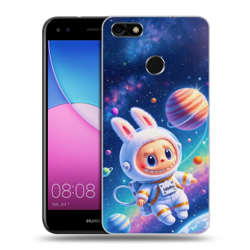Силиконовый чехол на Huawei Nova Lite (2017) с принтом Labubu Лабубу